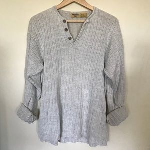Oatmeal “dad” sweater